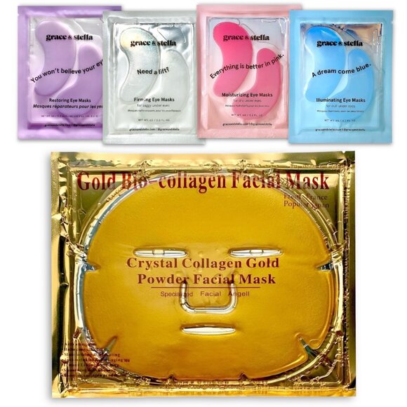 Sephora Beauty Mask Bundle—Face Sheet Masks &Gel Masks~Eye Masks~Lip Mask - Picture 2 of 7